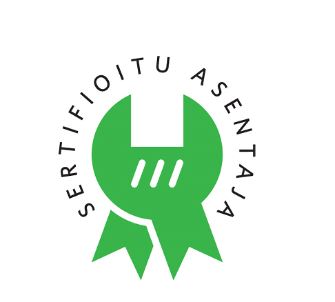 Motiva Sertifioitu asentaja -merkki